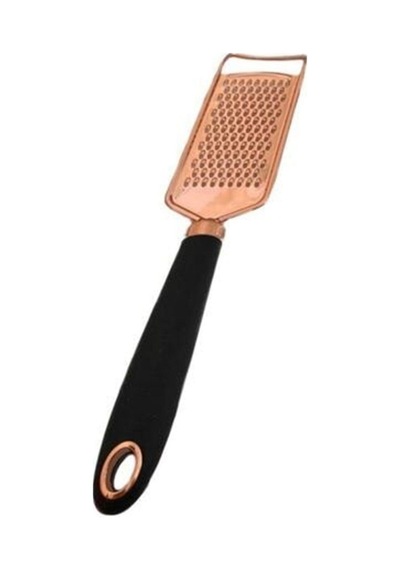 Siyah Silikon Saplı Bakır Lux El Rendesi 27 Cm Çelik Diğer