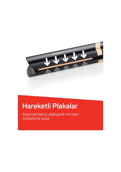 Arzum Ar5184 Volume Pro İnce Plakalı Saç Düzleştirici Arzum Ar5184 Volume Pro İnce Plakalı Saç Düzleştirici