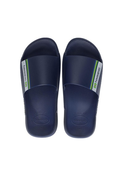 Havaianas Slide Brasil Navy Blue Erkek Terlik-4760 Lacivert
