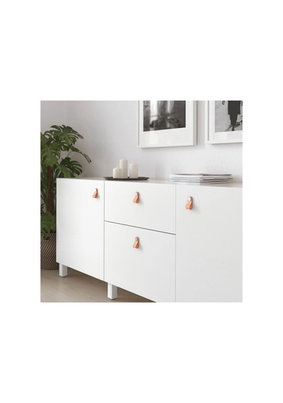 Ikea Östernäs 2'li Mobilya Kulpu 65 Mm Turuncu