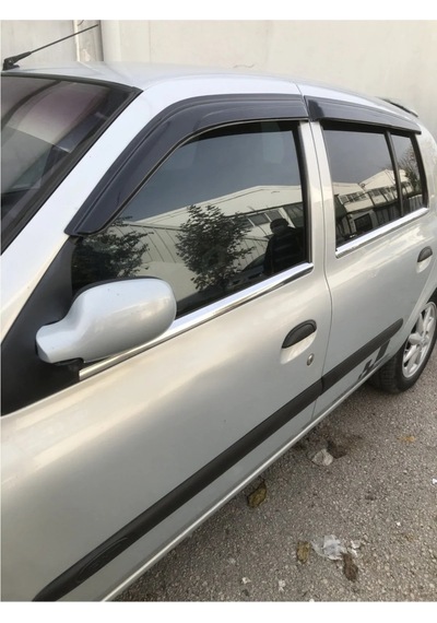 Renault Clio 2 Hb Krom Cam Çıtası Paslanmaz Çelik 4 Parça 1999-2005