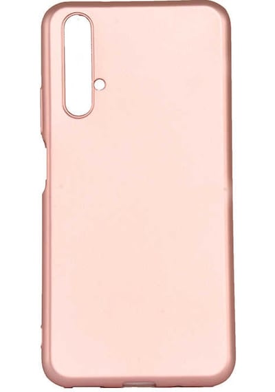 Noktaks - Honor 20 - Nova 5t Uyumlu - Kılıf Mat Soft Esnek Premier Silikon Kapak - T10112 - Rose Gold Rose Gold