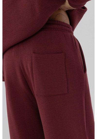 Vamos Basic Baggy Eşofman Alt Bordo