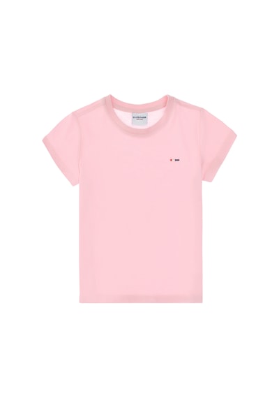 U.S. Polo Assn.  Erkek Çocuk Açık Pembe Basic Bisiklet Yaka Tişört 50306548-VR078