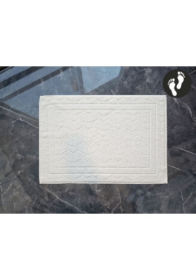 Arrow Desen Ayak Havlusu 50 x 70 Cm Krem