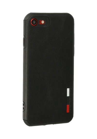 Cosmotex Newface Apple iPhone Uyumlu  7 Kılıf Loop Deri Silikon - Siyah