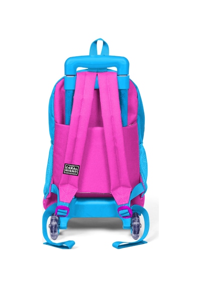 Coral High Kids Mavi Neon Pembe Unicorn Desenli Üç Bölmeli Işıklı Teker 23911