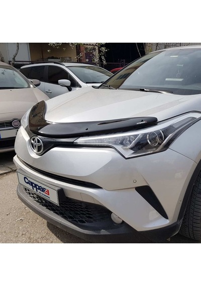Cappafe Toyota Uyumlu C-Hr Ön Kaput Koruyucu Rüzgarlık 4Mm Abs 2016-2