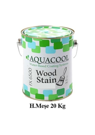 Aquacool Su Bazlı Dış Mekan Verniği H.meşe 20 Kg 33
