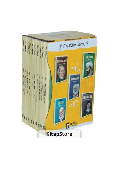Düşünürler Seti-10 Kitap Takım Kutulu - Ahmet Üzümcüoğlu - Parola Yayınları