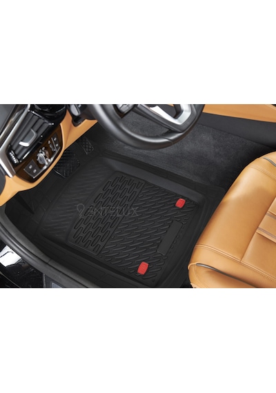 Mazda Mazda3 2022 Model İle Uyumlu 3d Havuzlu Kırmızı-siyah Paspas