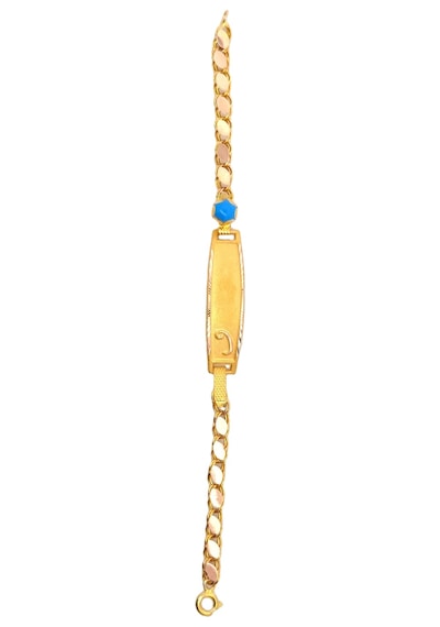 Cigold Taşlı Çocuk Bileklik 14 Ayar Altın 1.92 Gr Oa-c11203029254 Renkli Çok Renkli