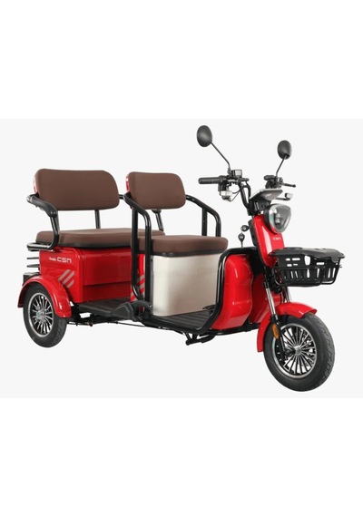 Csn Portofino Elektrikli 3 Tekerlekli Motor Kırmızı