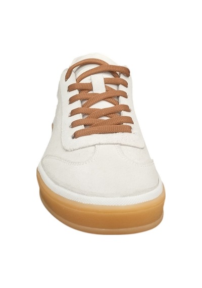 Kadın Günlük Sneaker Ayakkabı Hakiki Nubuk Deri Hafif Bağcıklı Rahat Spor Ayakkabı Palmiye 1060z Beyaz Kadın Günlük Sneaker Ayakkabı Hakiki Nubuk Deri Hafif Bağcıklı Rahat Spor Ayakkabı Palmiye 1060z Beyaz