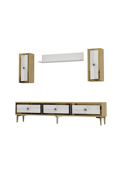 Tvr1816dbg Pega Tv Ünitesi Takımı Safirmeşe-beyaz-gold 180cm Safirmeşe - Beyaz - Altın Tvr1816dbg Pega Tv Ünitesi Takımı Safirmeşe-beyaz-gold 180cm Safirmeşe - Beyaz - Altın