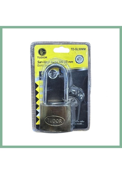 Bşkvirgo Blisterli Uzun Sarı 50 Mm Kilit Bsk2026
