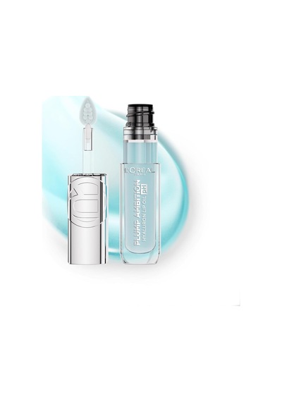 L'oreal Cosmetics Plump Ambition Hyaluron Lip Oil Ph Dudak Parlatıcısı - 113 Icy Blue Diğer