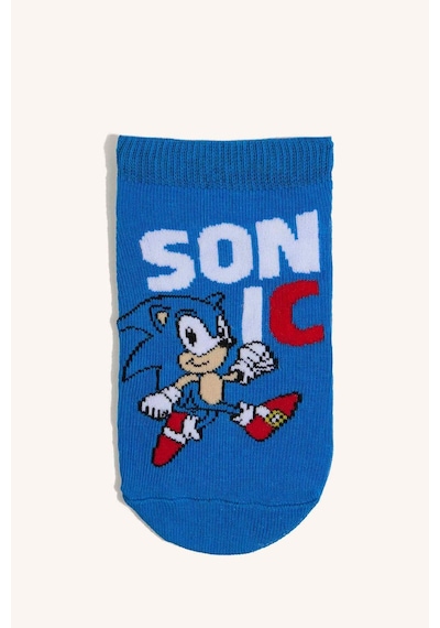 Defacto Sonıc The Hedgehog Lisanslı 3lü Pamuklu Patik Karma Çorap Erkek Çocuk I4481a8nskr1 Çok Renkli-kr1