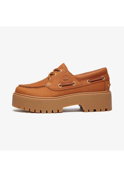 Timberland Stone Street Kadın Kahverengi Tekne Ayakkabısı Tb0a2gvfem71 Kahverengi