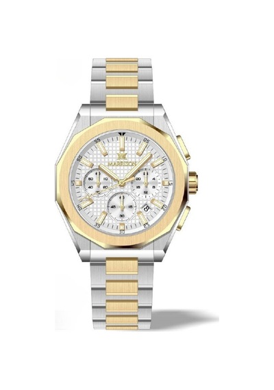 Warren Marrison Mr25001-e Quartz Erkek Kol Saati Gümüş - Altın