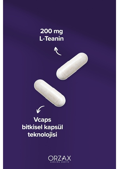 Ocean L-teanin 200mg 30 Kapsül 3 Adet