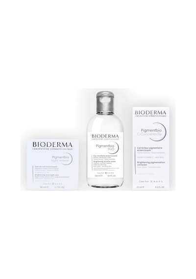 Bioderma Pigmentbio C-Concentrate 15 ML + Bioderma Pigmentbio H2O 250 ML + Bioderma Pigmentbio Night Renewer 50 ML