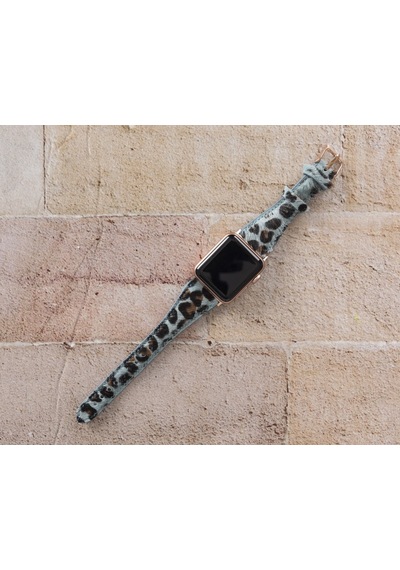 Apple Watch Uyumlu Deri Kordon 42-44-45mm Slim Leo56n