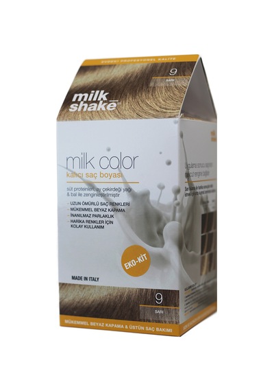 Milk_Shake Milk Color Eko - Kit Sarı  - 9 (Köpüksüz)
