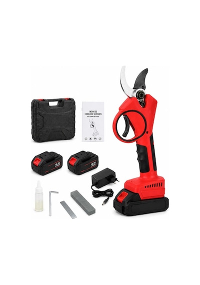 Algaride Wedo Wsm130 16.8v Şarjlı Akülü Dal Budama Makası 30mm Kesim Kapasiteli 2.0ah Lityum Bataryalı Güçlü Ve Ergonomik Budama Makinesi