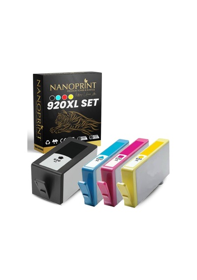 Hp 920Xl Uyumlu Takım Kartuş 4Lü Set /6000/6500/6500A/7000/7500A