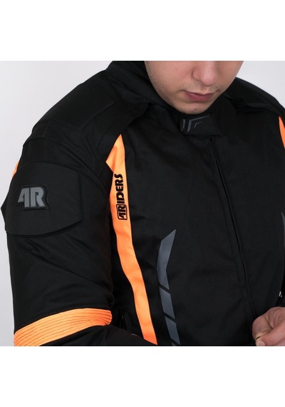 4riders Gama Ce Sertifikalı Korumalı Motosiklet Montu Oranj