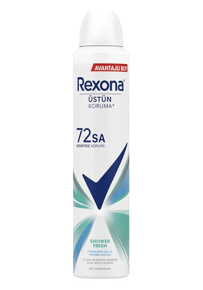 4 Adet Rexona Shower Fresh 200ml Deodorant