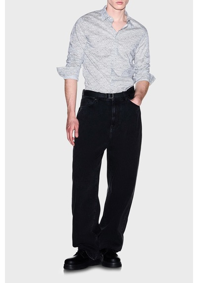 Armani Exchange Tamamı Logolu Slim Fit Uzun Kollu Gömlek Erkek Gömlek Xm000625 Af13184 F0219 Kırık Beyaz Armani Exchange Tamamı Logolu Slim Fit Uzun Kollu Gömlek Erkek Gömlek Xm000625 Af13184 F0219 Kırık Beyaz