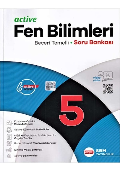 Sbm Active 5.Sınıf Fen Bilimleri Soru Bankası