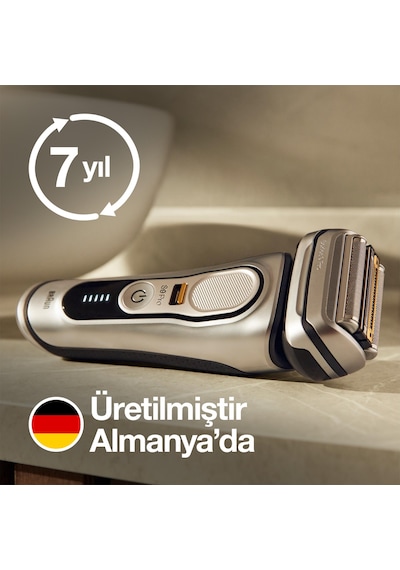 Braun Series 9 9417 Islak & Kuru Şarjlı Tıraş Makinesi + Şarj Standı + Seyahat Çantası