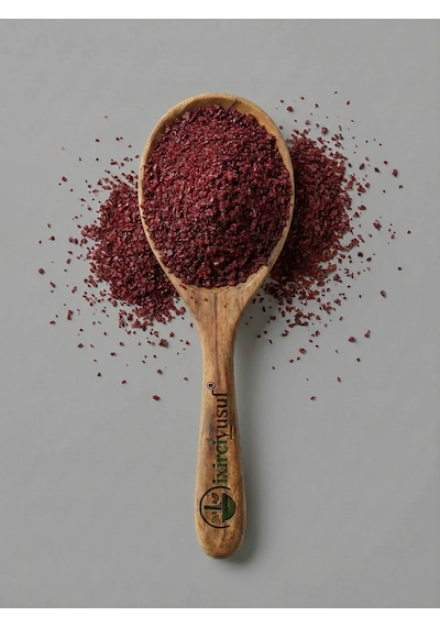 İxirciyusuf Sumak Sumak Tozu Ground Sumac Sumac Spice Rhus Coriaria Doğal Öğütülmüş 100 G