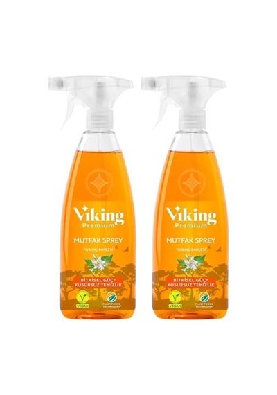 Premium Mutfak Spreyi Turunç Bahçesi 750 Ml 2 Paketi Açık Gri