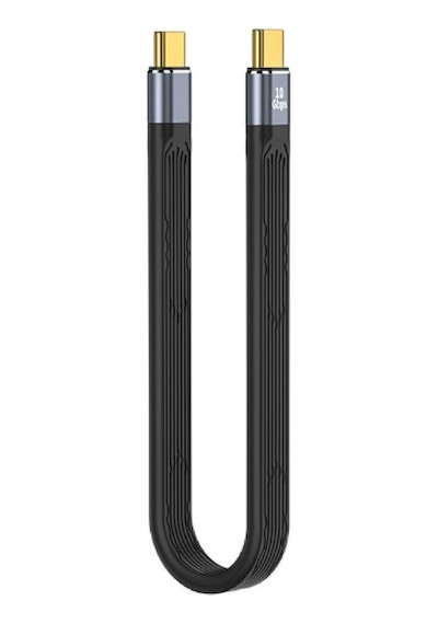 Type-c To Type-c 10 Gbps Usb Type Kablosu 240w Pd Hızlı Data Kablosu C-18 20 Cm