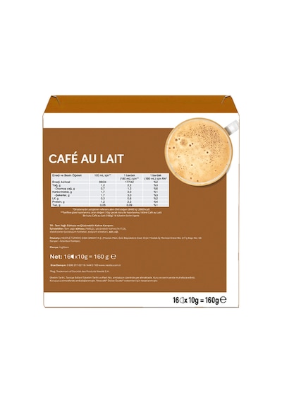Nescafe Dolce Gusto Coffee Cafe Au Lait 16 Kapsül