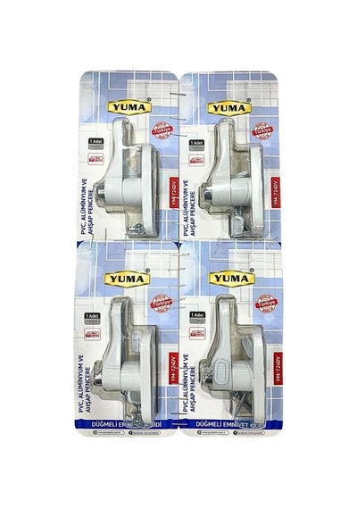 Düğmeli Pvc Metal Emniyet Kilidi Vakumlu -