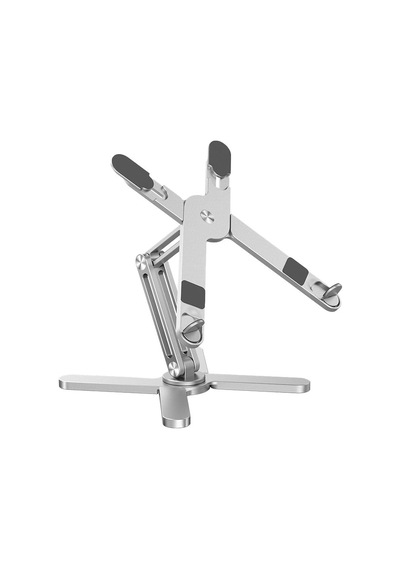 Frısby 3 Eksenli Yüksekliği Ayarlanan Alüminyum Ergonomik Laptop Standı, Laptop Yükseltici 15.6" 1