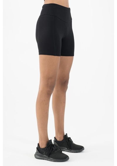 Maraton Active Slimfit Kadın Şort Koşu Siyah Şort 22281-siyah