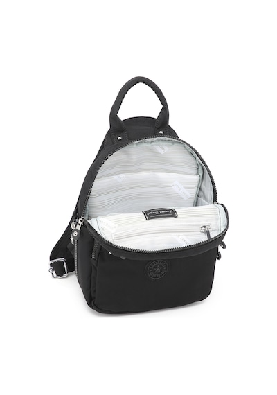Smart Bags Günlük Küçük Boy Su Geçirmez Krınkıl Kumaş Kadın Sırt Çantası Siyah