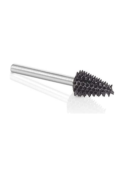 KUTZALL TX-14-EC Kalın Diş Konik Çam Tipi Törpü (3.1 mm Sap)