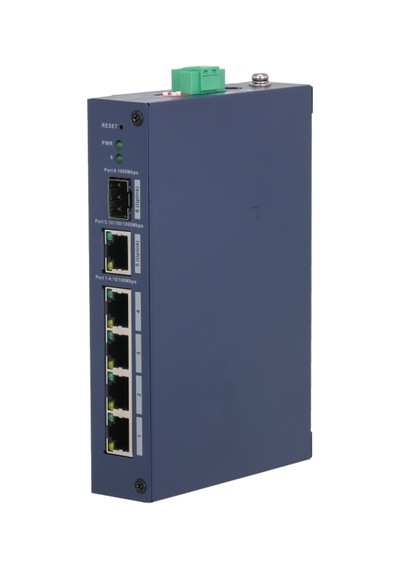 Dahua Chs4106-4et, 4 Port, Megabit, 1 Port Gigabit Uplink, 1 Port Gigabit Sfp, Cloud Yönetilebilir, Switch