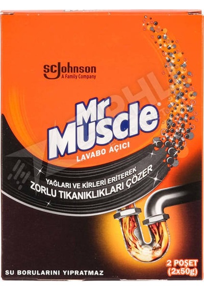 Mr.muscle Lavabo Açıcı Toz Granül 2 Li 50 Gr