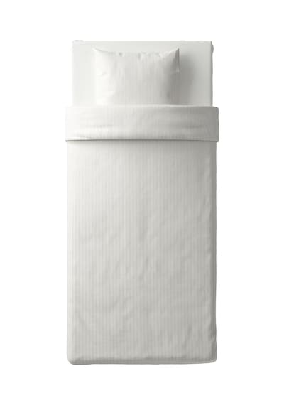 Ikea Nattjasmın Tek Kişilik Nevresim Takımı 150 X 200 Cm Beyaz