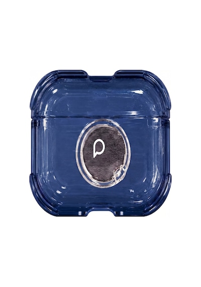 Piili Apple AirPods Uyumlu Pro 3 Silicone Kılıf Apple AirPods Uyumlu Kılıfı Lacivert
