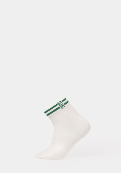 Colin's Colins Erkek Beyaz Çorap Cl1081389 Q1.v2 Whg White&green