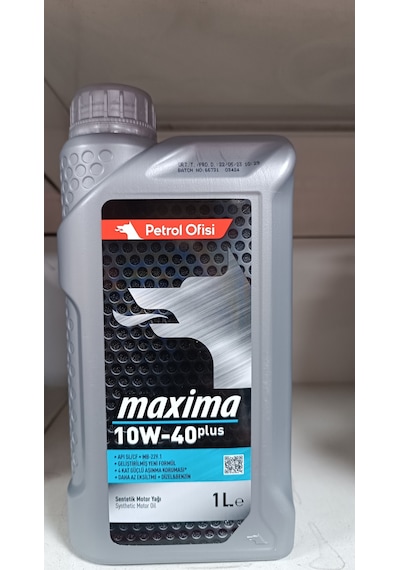 Petrol Ofisi Maxıma Plus 10W-40 Motor Yağı 1 L